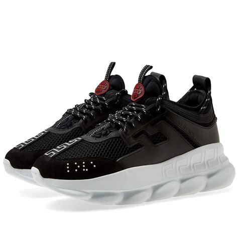 versace chain reaction black and red|versace chain reaction black laces.